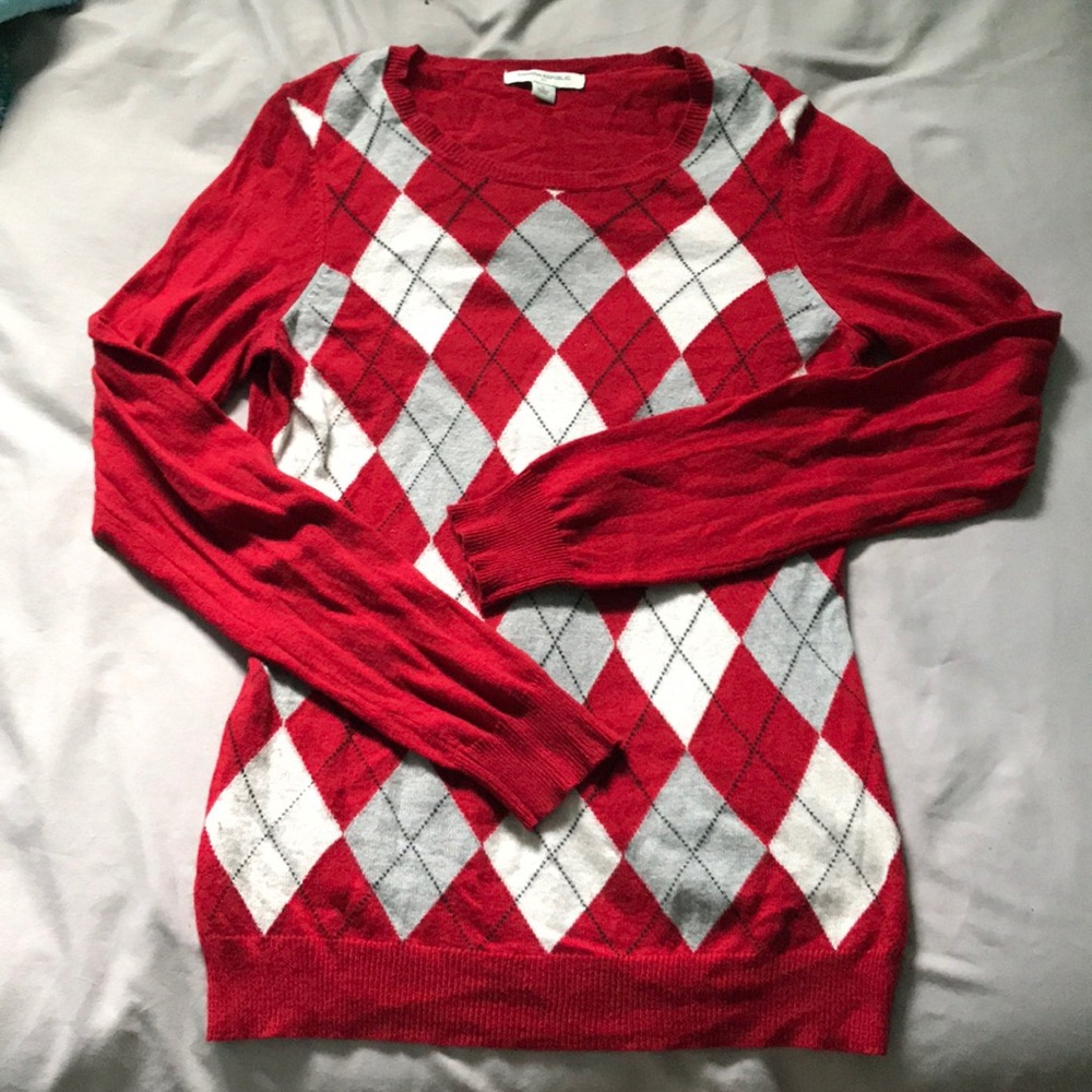 Banana Republic Argyle Sweater